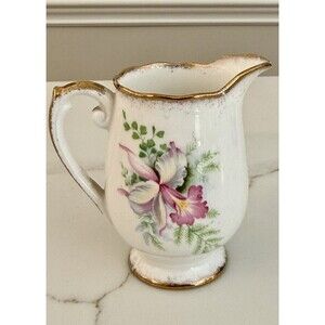 Vintage Sweet Romance Bone China Creamer Made In England
